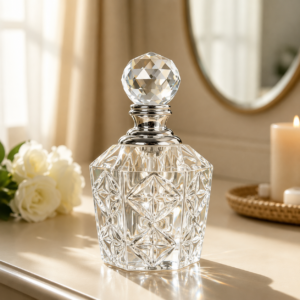 Mini Crystal Glass Perfume Bottle