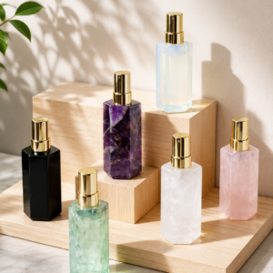 Natural Crystal Perfume Spray Bottle