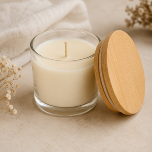 White Scented Soy Candle